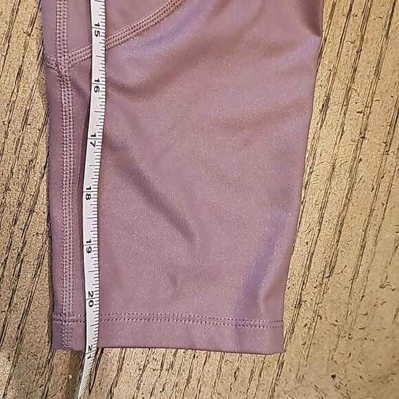 Nike mauve dri fit capri leggings size S - Picture 6 of 12